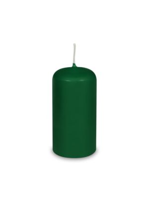 Sviečka valcová O 60 x 120 mm tmavozelená [1 ks