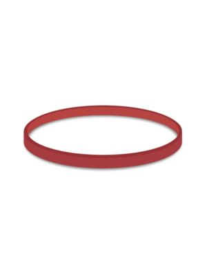 Gumičky červené silné 5mm priemer 10cm 1kg