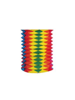 Lampión (PAP) rozťahovací Diamanty Ø15 x 25 cm 1 ks