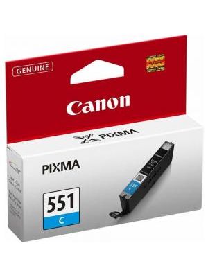 Atramentová náplň Canon CLI-551 C pre MG 5450/6350/iP7250 cyan (330 str.)