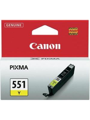 Atramentová náplň Canon CLI-551 Y pre MG 5450/6350, iP7250 yellow (330 str.)