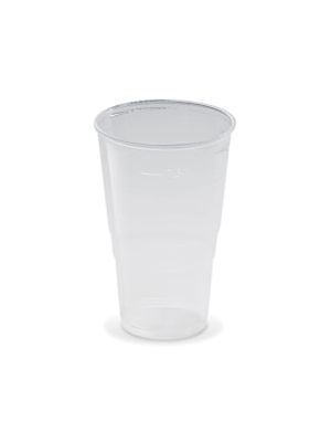 Poháre plastové 500 ml priehľadné (50 ks)