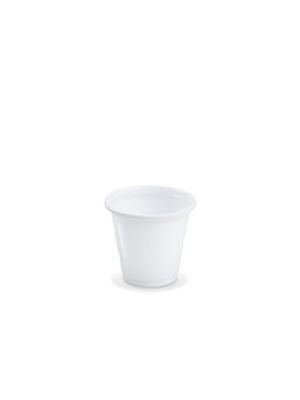 Pohárik (PP) biely Ø57mm 80ml 100 ks