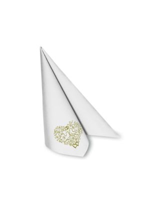 Servítky AIRLAID 40 x 40 cm SVADBA 50 ks