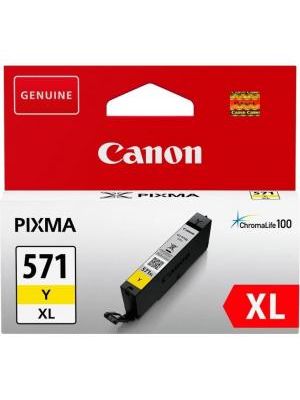 Atramentová náplň Canon CLI-571Y pre MG 5750/5751/6850/6851/7750/7751 yellow (7 ml)