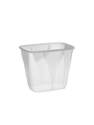 Miska (PP) ECONOMY hranatá priehľadná 108 x 82 mm 500ml 1000 ks