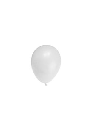 Nafukovací balónik biely Ø25cm `M` 100 ks