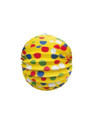 Lampión (PAP) guľa Party žltý Ø24cm 1 ks