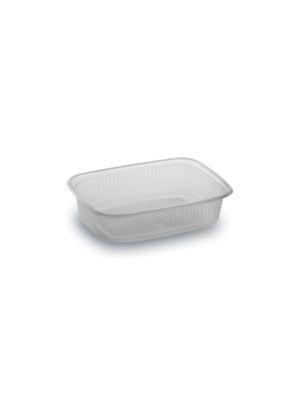 Miska (PP) hranatá priehľadná 108 x 81 mm 125ml 100 ks
