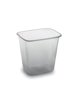 Miska hranatá priehľadná  500ml/100ks