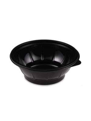 Šalátová miska (rPET) čierna Ø176mm 600ml 50 ks