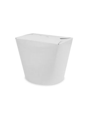 Food box (PAP/PE) biely 500ml/16oz 50 ks
