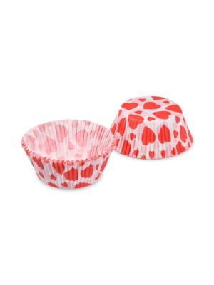 Cukrárenský košíček (PAP) Srdcia Ø50 x 30 mm 40 ks