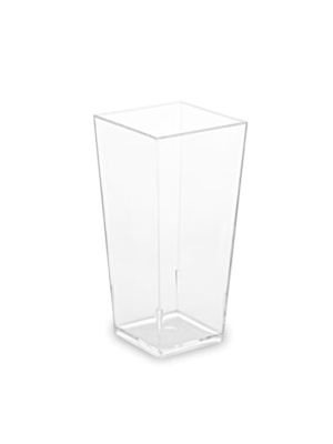 Fingerfood pohárik (PS) hranatý číry 40 x 40 x 82 mm 85ml 40 ks