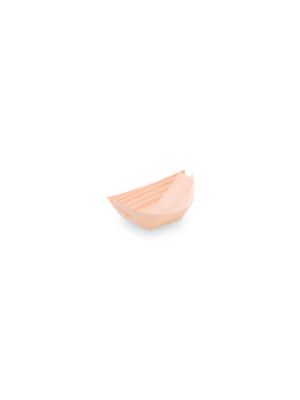 Fingerfood miska drevená lodička 8 x 5,5 cm 100 ks