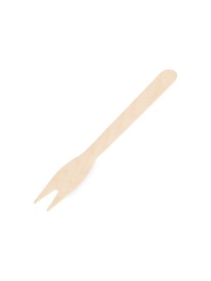 Vidlička desiatová z dreva 12cm 500ks