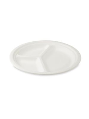 Tanier cukrová trstina BIO 3dielny Ø26cm 50 ks