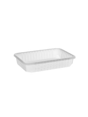 Vanička (PP) ECONOMY hranatá priehľadná 181 x 132 mm 500ml 50 ks
