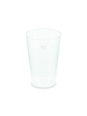 Pohár vratný (PP) Ø79mm 0,3L 25 ks