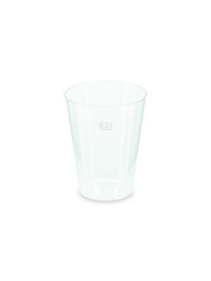Pohár vratný (PP) Ø68mm 0,2L 40 ks