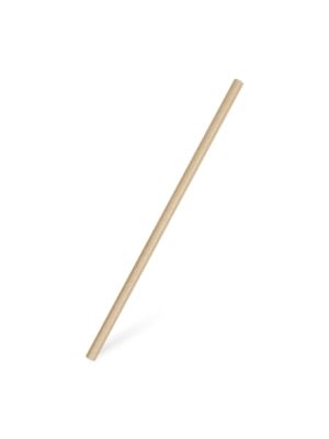 Slamka papierová JUMBO natural 25 cm, Ø 8 mm (100 ks)