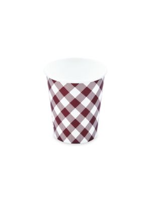 Papierový pohár Karo Ø80mm 280ml `M: 0,2L/8oz` 10 ks