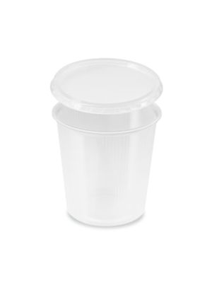 Miska (PP) okrúhla priehľadná 500ml + viečko 250 sád