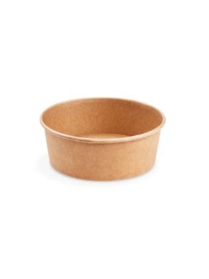 Papierová miska (PAP/PE) kraft Ø150mm 500ml 50 ks