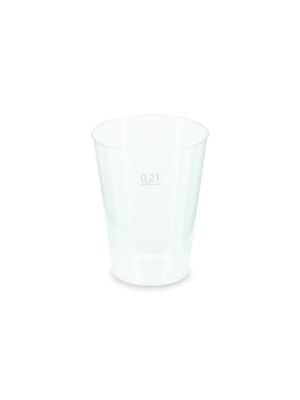 Pohár vratný (PP) extra-silný Ø76mm 0,2L 25 ks