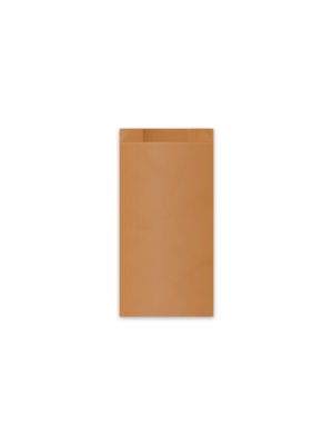Papierové vrecko (FSC Mix) s bočným skladom hnedé 12+5 x 24 cm `1kg` 100 ks