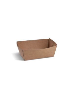 Papierová miska (FSC Mix) nepremastiteľná kraft 100 x 60 x 40 mm 250ml 250 ks