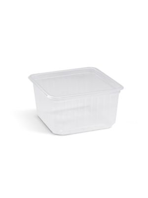 Vanička (PP) Quadroboxx priehľadná 115 x 115 x 61 mm 500ml 50 ks