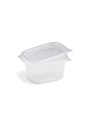 Miska (PP) Ripboxx Tiny s viečkom priehľadná 375ml 50 ks