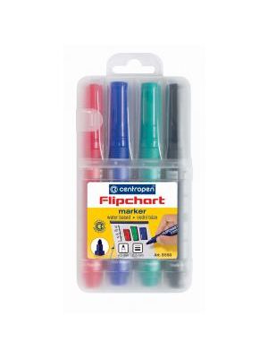 Sada popisovačov na flipchartové bloky Centropen 8550/4S
