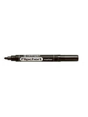 Popisovač na flipchartové bloky Centropen 8550 čierny