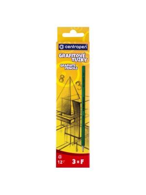 Ceruzka grafitová CENTROPEN 9510/1 č.3 , 12ks