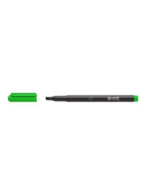 Popisovač OHP MemoBe, klínový hrot 1-3 mm, zelený, 10ks