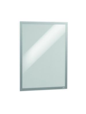 Samolepiaci Duraframe Poster A2 strieborný