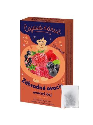 Čaj LEROS ovocný Čajová náruč záhradné ovocie 20 x 1 g