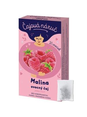 Čaj LEROS ovocný Čajová náruč malina 20 x 1 g