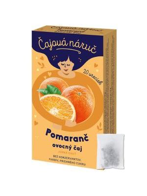 Čaj LEROS ovocný Čajová náruč pomaranč 20 x 1 g