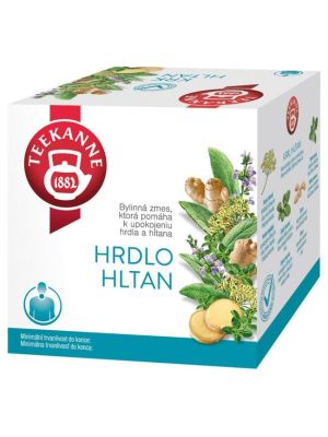 Čaj TEEKANNE bylinný krk a hltan HB 20 g