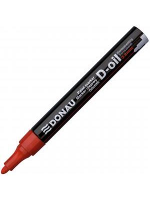 Popisovač lakový 2,8mm Donau D-OIL červený