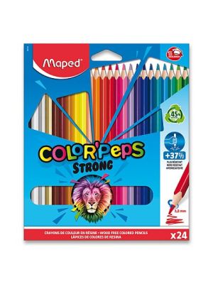 Pastelky 24 Maped Color Peps STRONG