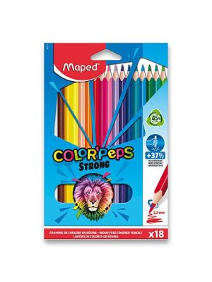 Pastelky 18 Maped Color Peps Strong