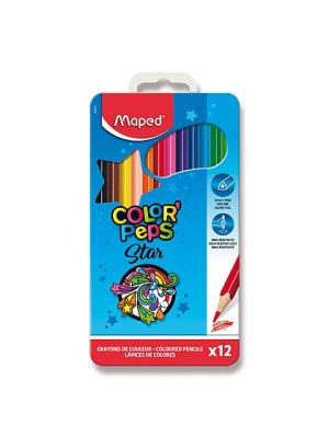 Pastelky 12 Maped Color Peps v kovovej tube