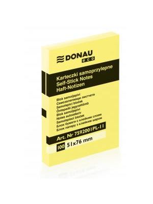 Bloček Donau ECO žltý 51x76mm