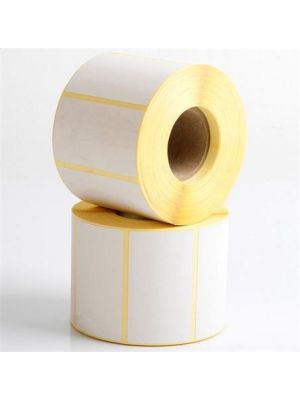 Etikety termo biele 60x25 mm D 40 , 1500etikiet /kotúčik