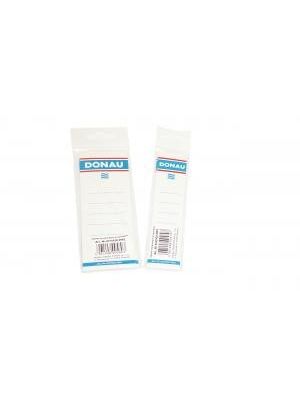 Štítok chrbtový samolepiaci pre zakladače 33x153mm biely
