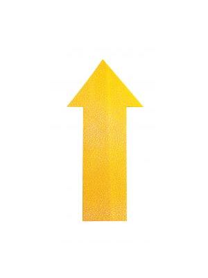 Podlahové značenie ŠÍPKA žlté 10ks